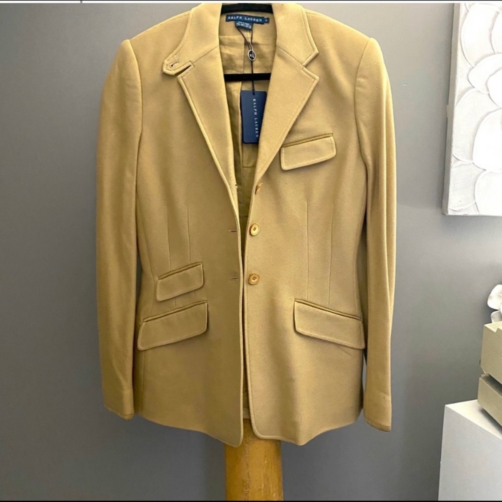 Ralph Lauren  size 6  Equestrian style blazer. Blue label.